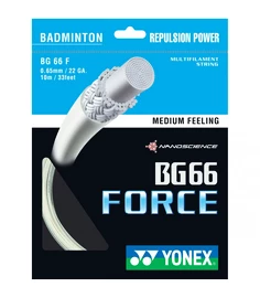 Badmintonový výplet Yonex BG66 Force (0.65 mm)