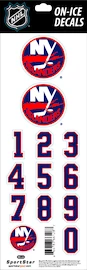 Čísla na helmu Sportstape ALL IN ONE HELMET DECALS - NEW YORK ISLANDERS
