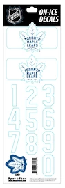 Čísla na helmu Sportstape ALL IN ONE HELMET DECALS - TORONTO MAPLE LEAFS - DARK HELMET
