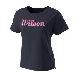Dámské tričko Wilson Script Eco Cotton Tee W India Ink