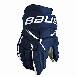 Hokejové rukavice Bauer Supreme MACH Navy Senior