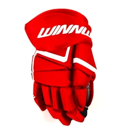 Hokejové rukavice WinnWell AMP500 Red Žák (youth)