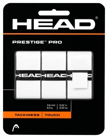 Omotávka na rakety vrchní Head Prestige Pro OverWrap White (3 ks)