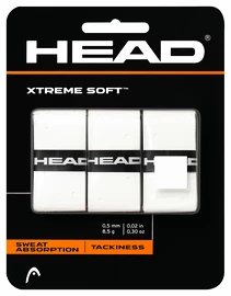 Omotávka na rakety vrchní Head Xtreme Soft White (3 ks)