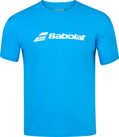 Pánské tričko Babolat Exercise Tee Blue