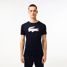 Pánské tričko Lacoste Big Logo Core Performance T-Shirt Navy Blue/White