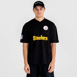 Pánské tričko New Era Wordmark Oversized NFL Pittsburgh Steelers