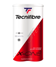 Tenisové míče Tecnifibre X-One Bipack (2x4 ks)