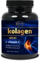 4Slim Mořský hydrolyzovaný kolagen Sport + vitamín C 380 mg 90 kapslí