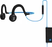 AfterShokz Sportz Titanium Mic sluchátka před uši s mikrofonem modrá