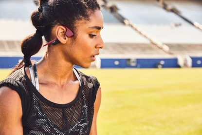AfterShokz Trekz Air Bluetooth sluchátka před uši červená