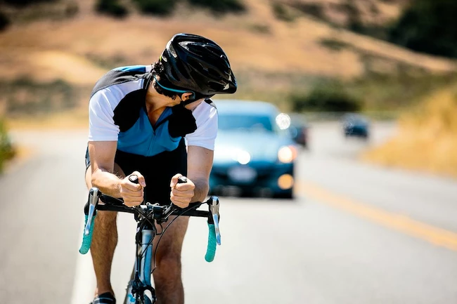 AfterShokz Trekz Titanium Bluetooth sluchátka před uši modrá