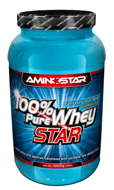 Product detail of Aminostar 100% Pure Whey Star 1000 g lesní ovoce