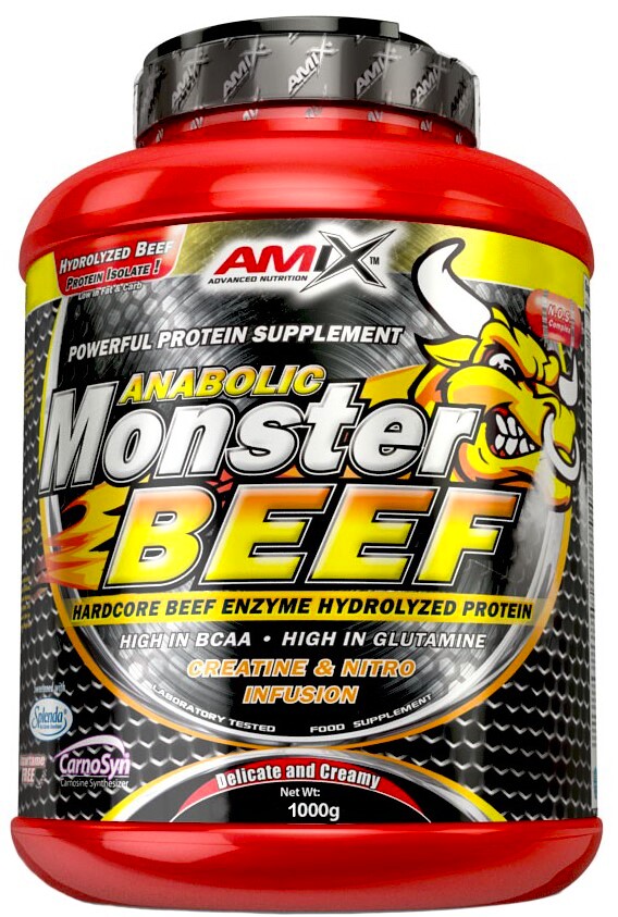 Product detail of Amix Nutrition Anabolic Monster Beef 90% Protein 1000 g lesní ovoce