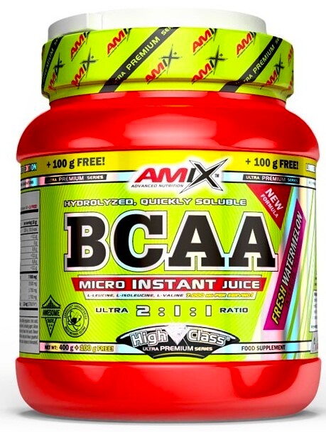 Product detail of Amix Nutrition BCAA Micro Instant Juice 500 g zelené jablko