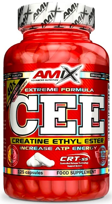 Amix Nutrition CEE Creatine Ethyl Ester HCL 125&nbsp;kapslí