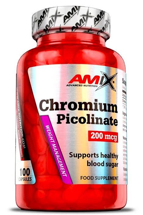 Amix Nutrition Chromium Picolinate 100&nbsp;kapslí