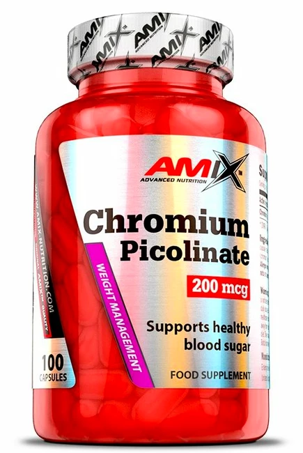 Amix Nutrition Chromium Picolinate 100&nbsp;kapslí