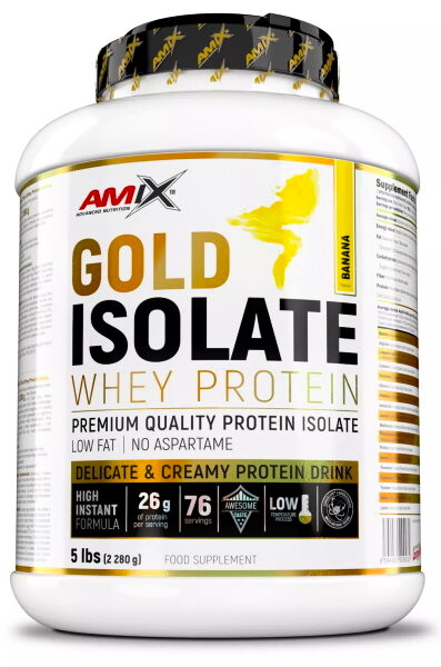 Product detail of Amix Nutrition Gold Whey Protein Isolate 2280 g čokoláda