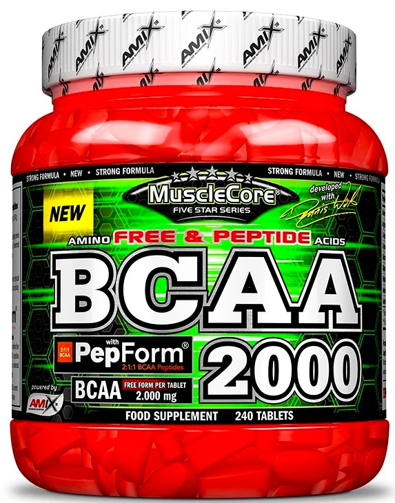 Amix Nutrition MuscleCore BCAA with PepForm 240&nbsp;tablet