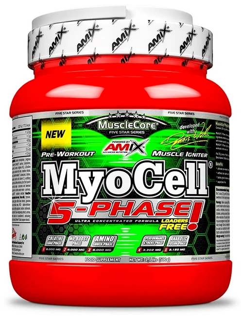 Amix Nutrition MyoCell 5 Phase 500&nbsp;g