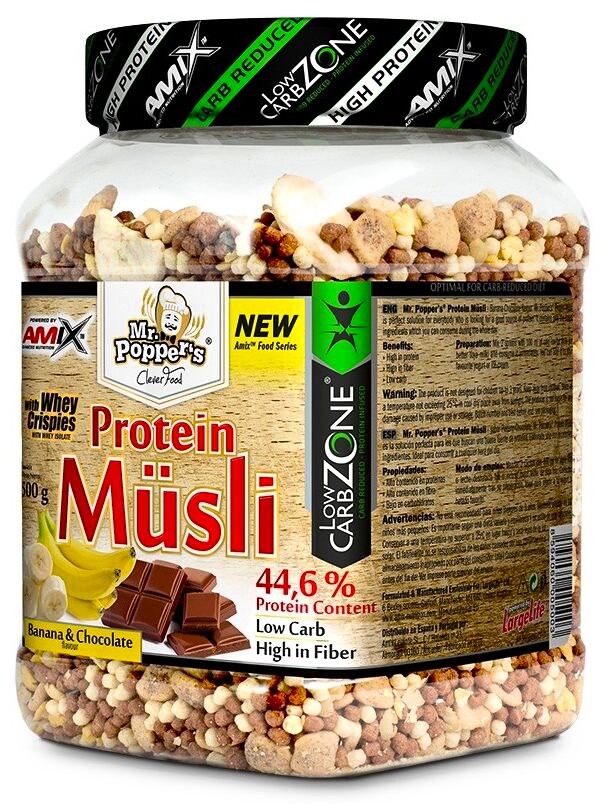 Product detail of Amix Nutrition Protein Müsli 500 g vanilka - borůvka