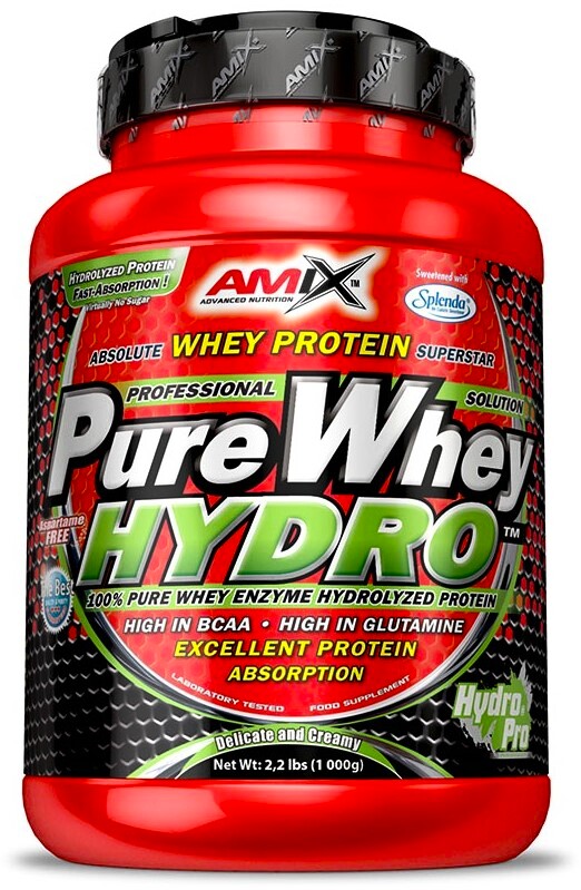 Product detail of Amix Nutrition Pure Whey HYDRO 1000 g vanilka - limetka