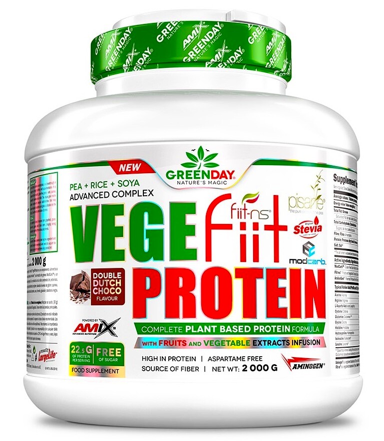 Product detail of Amix Nutrition Vegefiit protein 2000 g arašíd - čokoláda - karamel