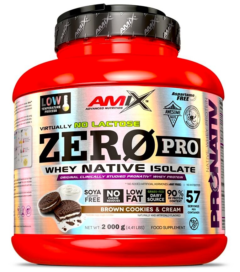 Product detail of Amix Nutrition ZeroPro Protein 2000 g bílá čokoláda
