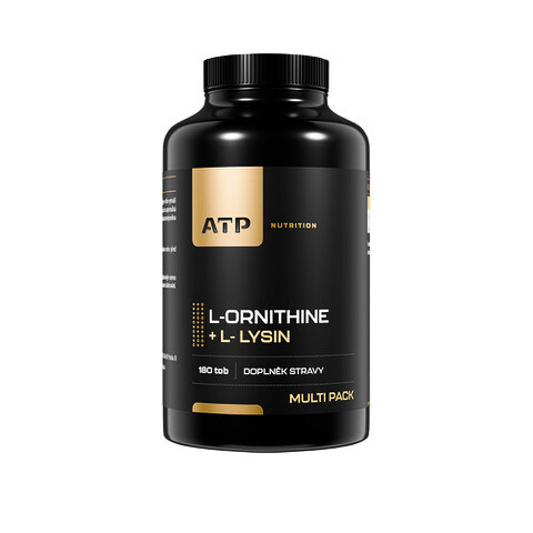 Product detail of ATP Nutrition L-Ornithine + L-Lysin 180 caps