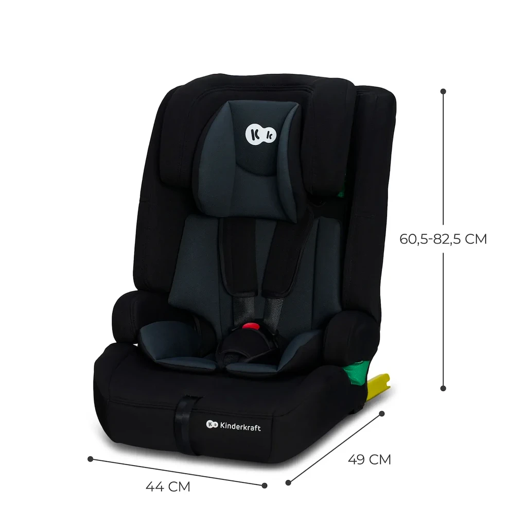 Autosedačka Kinderkraft Safety Fix 2 i-Size 76-150 cm Black 8Kg