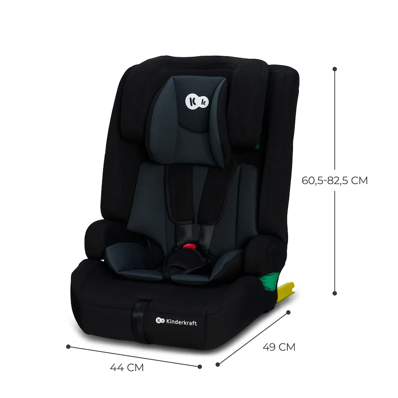 Autosedačka Kinderkraft Safety Fix 2 i-Size 76-150 cm Black 8Kg