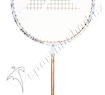 Badmintonová raketa Pro Kennex New Pro 727 Orange/White ´11