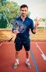 Badmintonová raketa Victor Full Frame Waves Petr Koukal