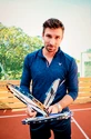 Badmintonová raketa Victor Full Frame Waves Petr Koukal