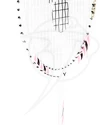 Badmintonová raketa Victor New Gen 4500 Pink