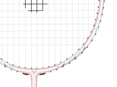 Badmintonová raketa Victor Thruster 66 Light Pink