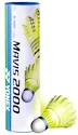 Badmintonové míče Yonex  Mavis 2000 Yellow (6 Pack)  zelený proužek (do 19-29°C)