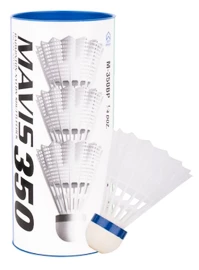 Badmintonové míče Yonex Mavis 350 White (3 Pack)