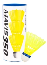 Badmintonové míče Yonex Mavis 350 Yellow (3 Pack)