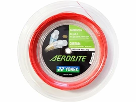 Badmintonový výplet Yonex Aerobite White/Red - 200 m