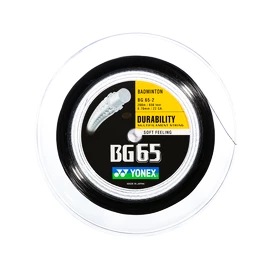 Badmintonový výplet Yonex Micron BG65 Black (0.70 mm) - 200 m