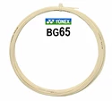 Badmintonový výplet Yonex  Micron BG65 White (0.70 mm)