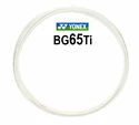 Badmintonový výplet Yonex Micron BG65Ti White (0.70 mm)