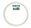 Badmintonový výplet Yonex Micron BG80 White (0.68 mm)