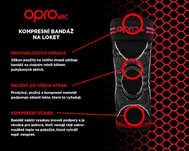 Bandáž na loket OPROtec  TEC5748
