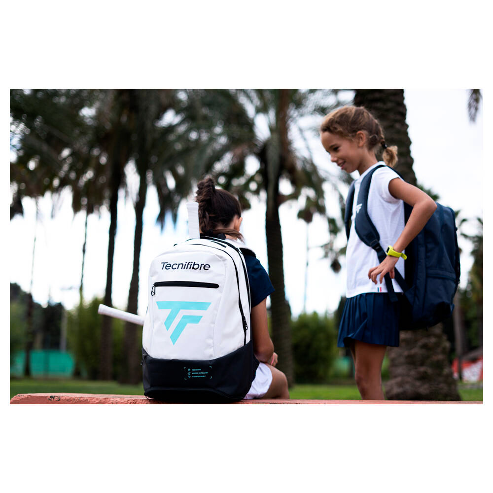 Batoh na rakety Tecnifibre  Tour Endurance White-Blue Backpack 2024 - thumb (6)