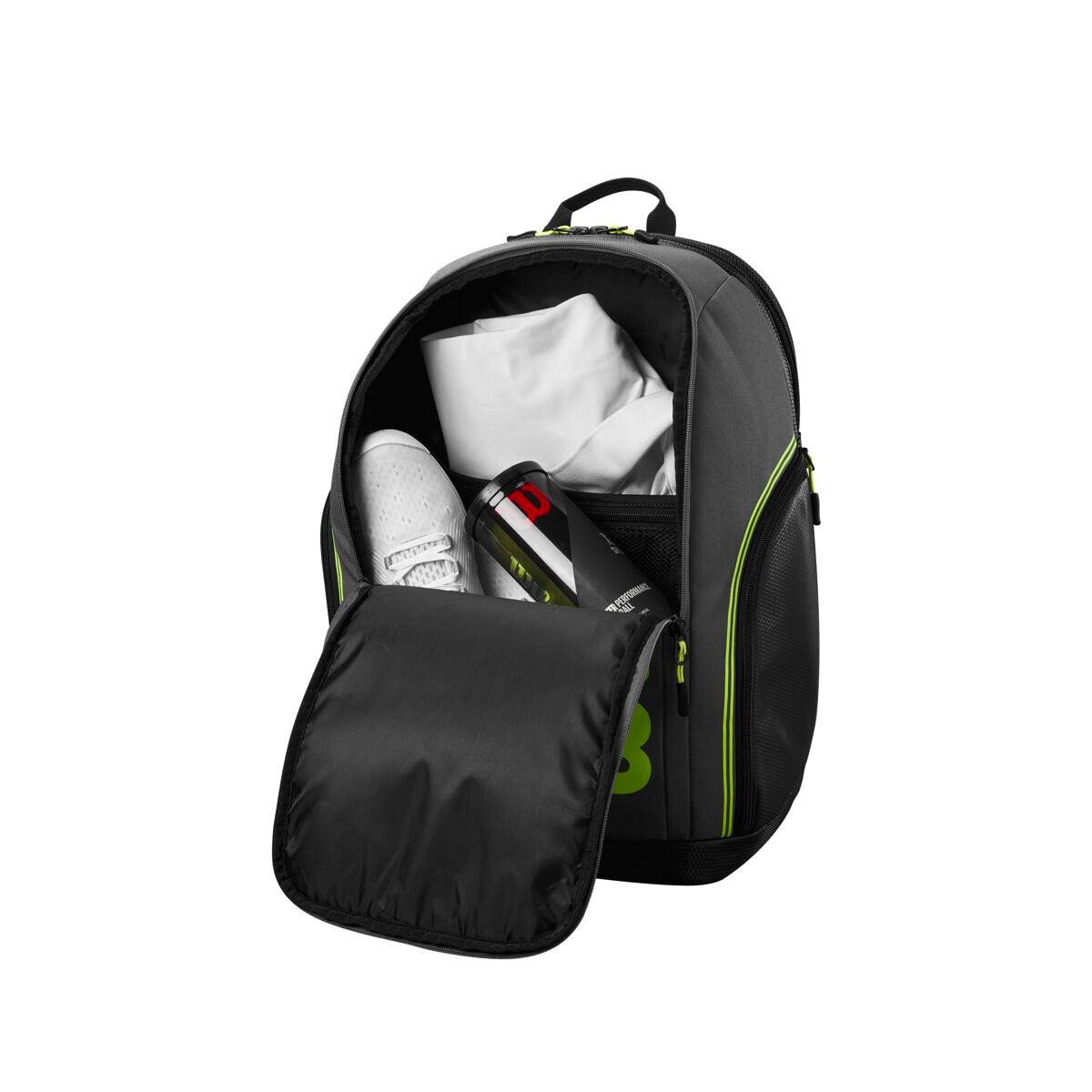 Wilson Tour Blade Padel Backpack - dark grey/green - thumb (6)