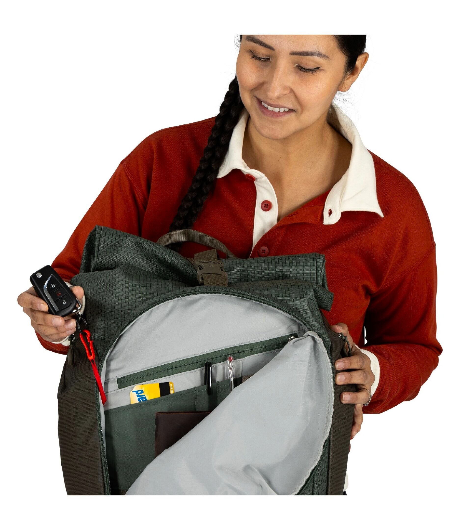 Batoh OSPREY TRANSPORTER ROLL TOP PACK euphoria purple/purple ink - thumb (5)