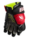 Bauer Vapor 3X PRO black/red  Hokejové rukavice, Junior